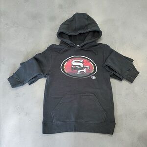 San Francisco 49ers Hoodie Men’s Small Black NFL Pullover